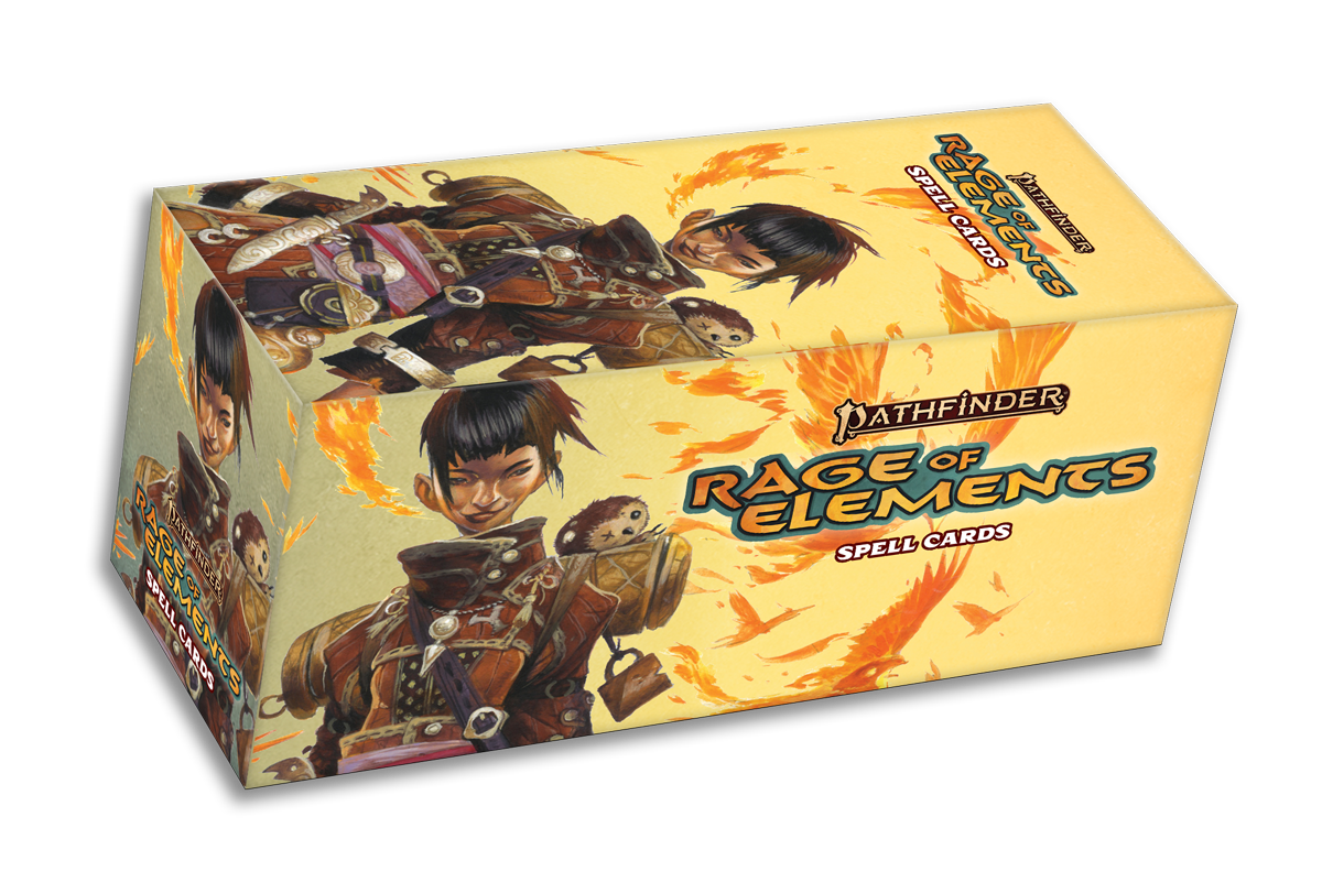 Rage of Elements Spell Cards (P2)